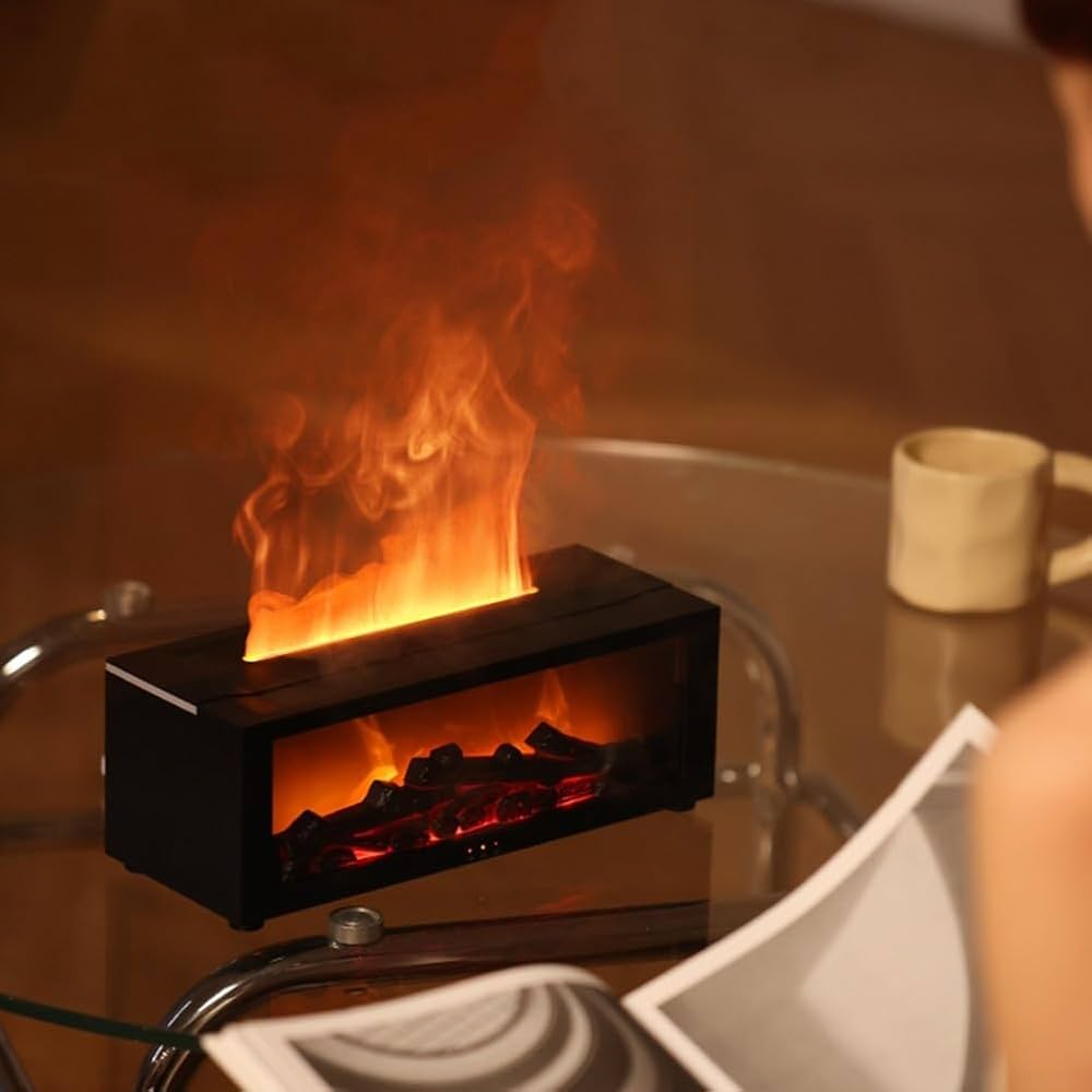 Flame Fireplace Aroma Diffuser