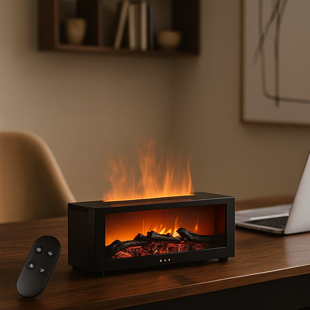 Flame Fireplace Aroma Diffuser